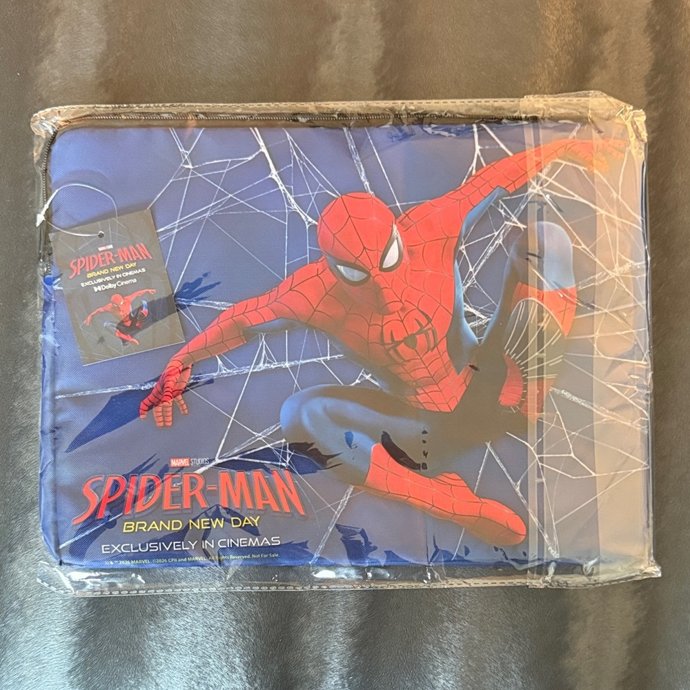 Spider-Man 'Brand New Day' Soft Computer Carrier/Pouch - Blue & Red